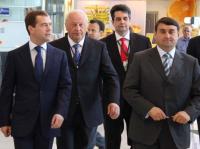 Presidente de Rusia ha puesto la nota "sobresaliente" al aeropuerto "Koltsovo" de Ekaterimburgo 