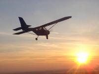 En el cielo de Rusia destruyen la pequeña avión